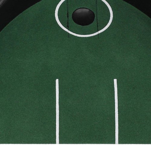 KEENSO Putting Return Machine, Putting Green, Ball Kick Back Putting Mats,Battery‑powered return ball,Practice At Home,Office,Parties