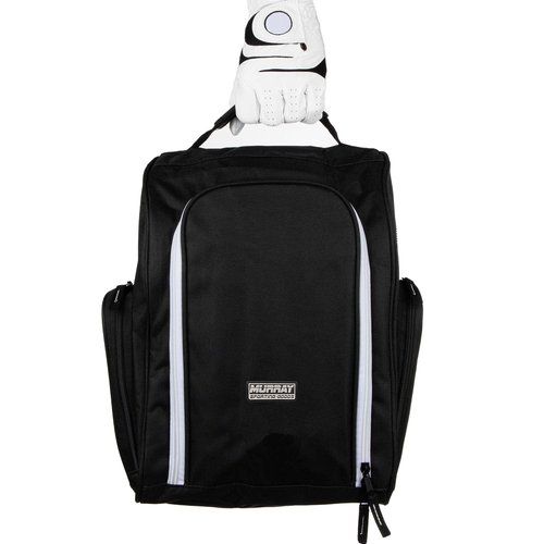 Murray Sporting Goods Golf Shoe Bag - Golf Accessories for Men Black Shoe Carrier Storage Travel Bag Tote