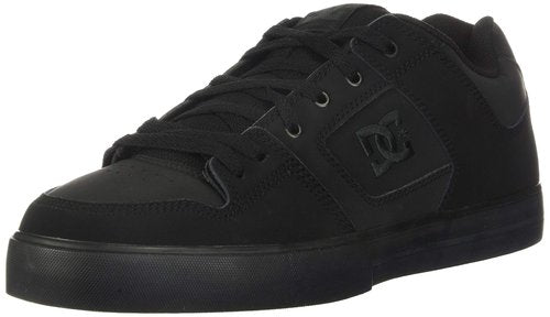 DC Men's Pure Skate Shoe,Black/Pirate Black,7.5 M US