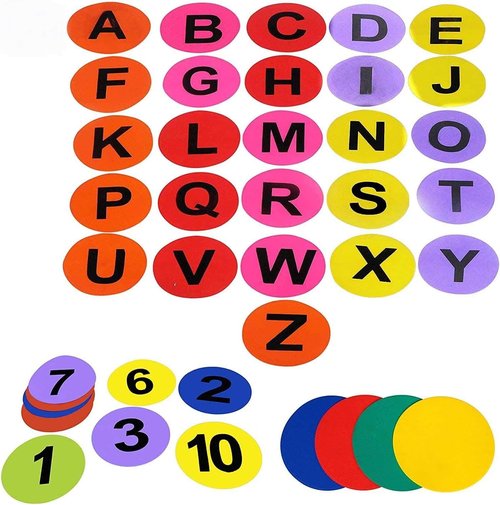 GSi Spot Markers - Non-Toxic, Non-Slip Educational Tools for Kids | Ideal for Preschool & Kindergarten Activities