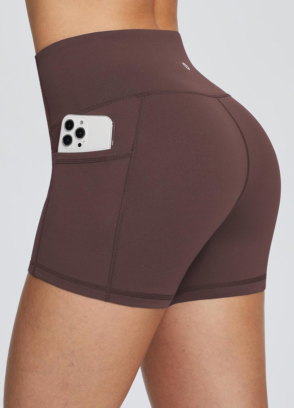 Baleaf Women's Biker Shorts - High Waist Spandex Yoga & Workout Shorts with Pockets | 8"/5"/3" Options