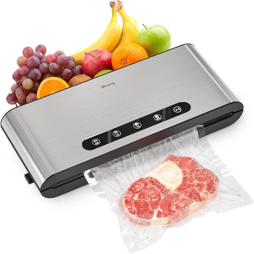 FoodSaver Vacuum Sealer Bags - 200 Quart, 8x12 Inch, Heavy Duty, BPA Free for Meal Prep & Sous Vide