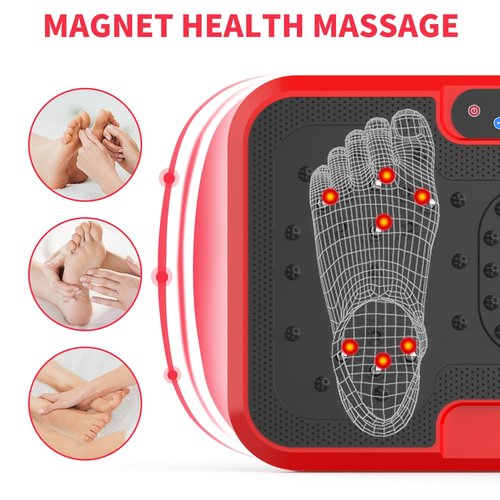 Nixlift Vibration Plate Exercise Machine – Full Body Vibration Platform for Weight Loss, Lymphatic Drainage & Muscle Toning – Home Fitness Equipment with Remote