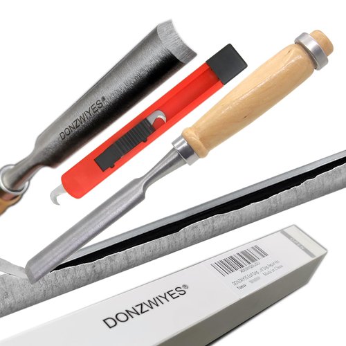 DONZWIYES Golf Grip Tape Stripper Remove Tool with Golf Hook Blade Perfect for Graphite and Steel Shafts Tape Remover,Golf Grip Repair Kits