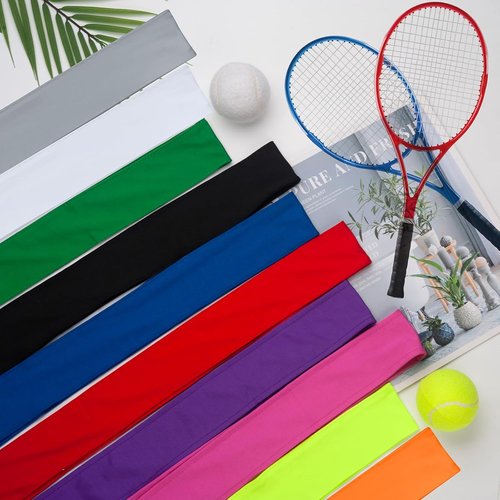 Head Ties Adjustable Sports Sweatband - 3 Pack Ninja Headbands for Men & Women | Wicking Workout Gear