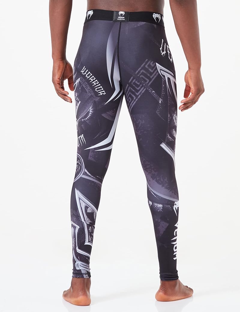 Venum Gladiator 3.0 Spats - Black/White, X-Large