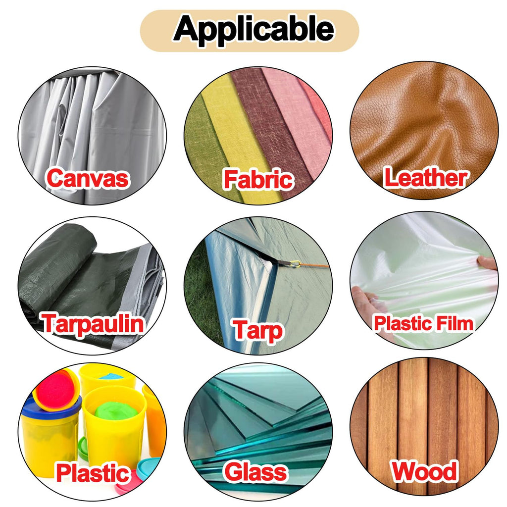KAIHENG 5IN x 39FT RV Awning Repair Tape, Tent Repair Patch Kit, Outdoor Canopy Waterproof Tape, for Tarp, Sail, Boat Cover, Canvas