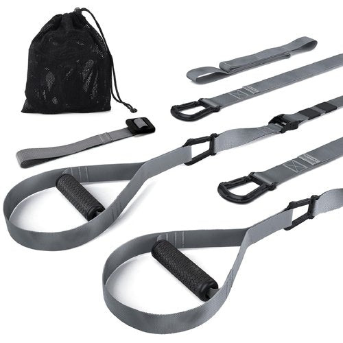 Home Training Kit, Trainer Bands for Home Gym, Travel, and Outdoors, Exercise Straps for Home Gym