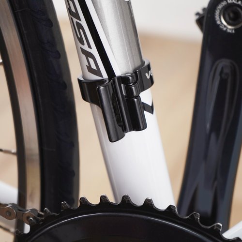 Venzo Bike Adjustable Braze-On Front Derailleur Adapter Clamp for MTB Road Bicycles - Compatible with Shimano Sram - Black 31.8mm