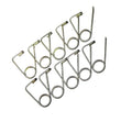 10 Small 10 Large Reusable Cotter Pins Bolt Wheel Hub Clips Go Kart Racing Tires