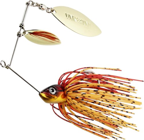 Lunkerhunt Impact Ignite - Fast-Sinking Spinnerbaits with 2 Willow Leaf Blades | Ideal for Bass & Trout Fishing