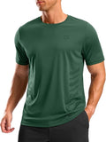 G Gradual Men's Athletic Running Shirts - Lightweight Moisture-Wicking Quick-Dry T-Shirts | Short Sleeve Gym Tops
