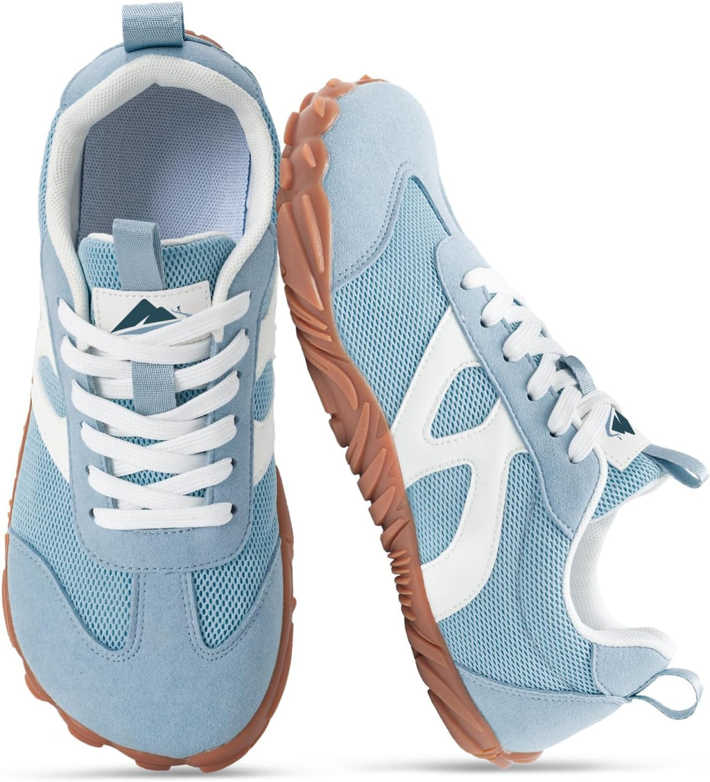 Skiennix Barefoot Sneakers - Minimalist Trail Running Shoes for Men & Women | Wide Toe Box, Perfect for Hiking & Biking