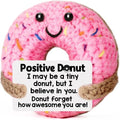 Graduation Inspirational Gifts | Positive Motivational Support Crochet Donut - Perfect for Women, Teachers & Graduates