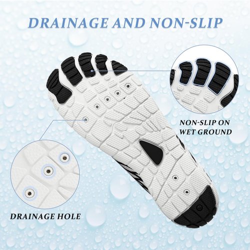 Barefoot Shoes for Women & Men, Grounded Walking Hiking Barefoot Shoes, Wide Toe Box Non-Slip Water Athletic Footwear, Comfortable Vitality Barefoot Footwear, Trail Running Sneakers Unisex.