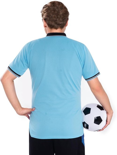 Dxhycc Men's Umpire Shirt - Short Sleeve Polo Ref Jersey for Baseball & Softball | Comfortable Fit