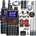 Baofeng AR-5RM Ham Radio | Long Range 10W Rechargeable Two-Way Radio with NOAA & USB-C Charging | 2 Pack
