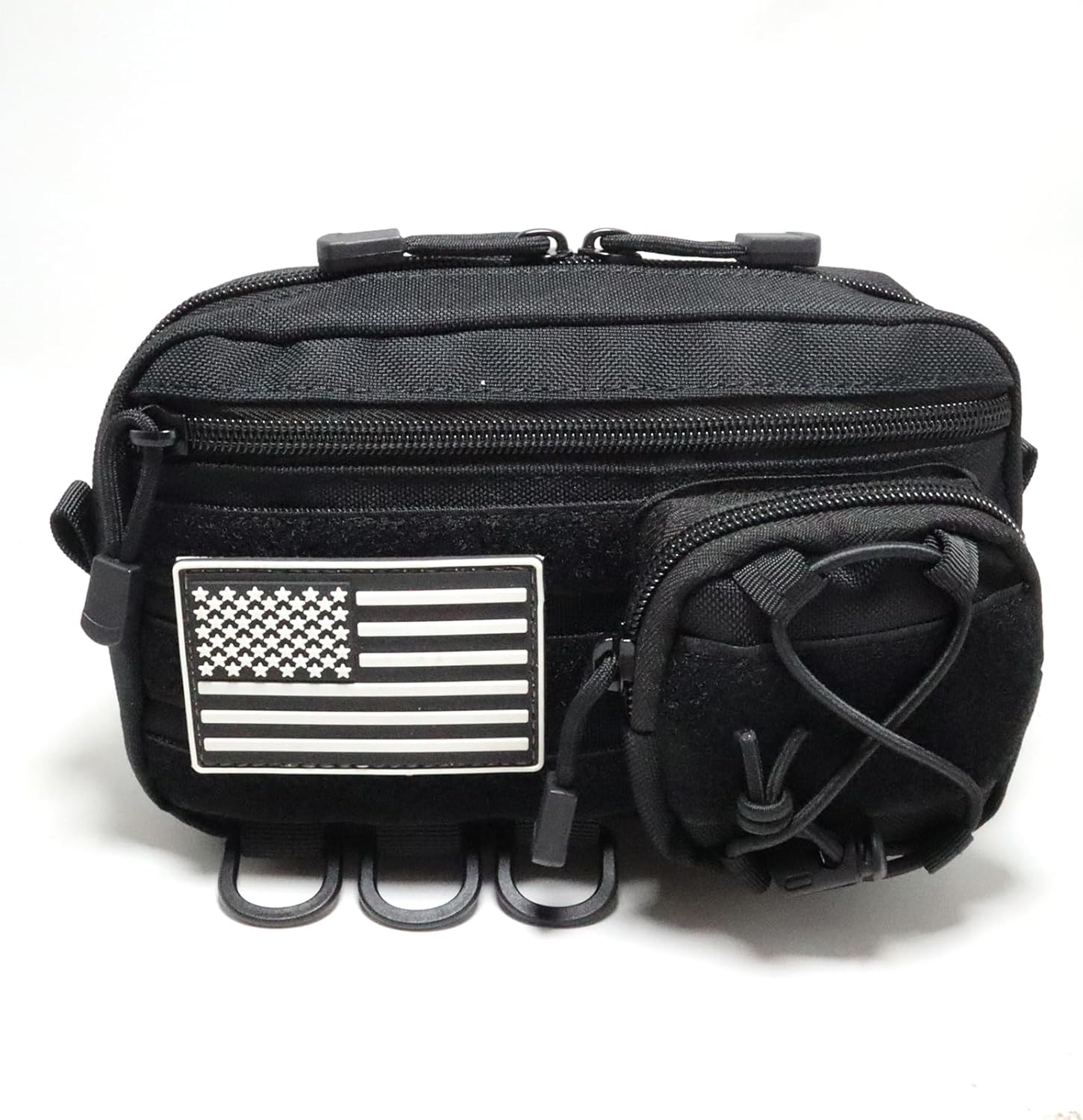 Tactical Molle Utility Pouch - Compact EDC Tool Bag for Phones & Medical Supplies | Mini Waist Pack