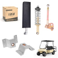 10L0L Golf Cart Accelerator Pedal Rebuild Kit for Club Car DS 1996-UP Electric & Gas, Accelerator Pedal Bracket Pivot Rod Assembly 1017696 103865101 1011694 102026001 101796201