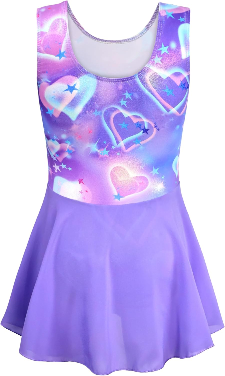 Skiennix Girls Ballet Leotard - Sparkle Sleeveless Dance Dress for Toddlers | Ballerina Gymnastics Outfit