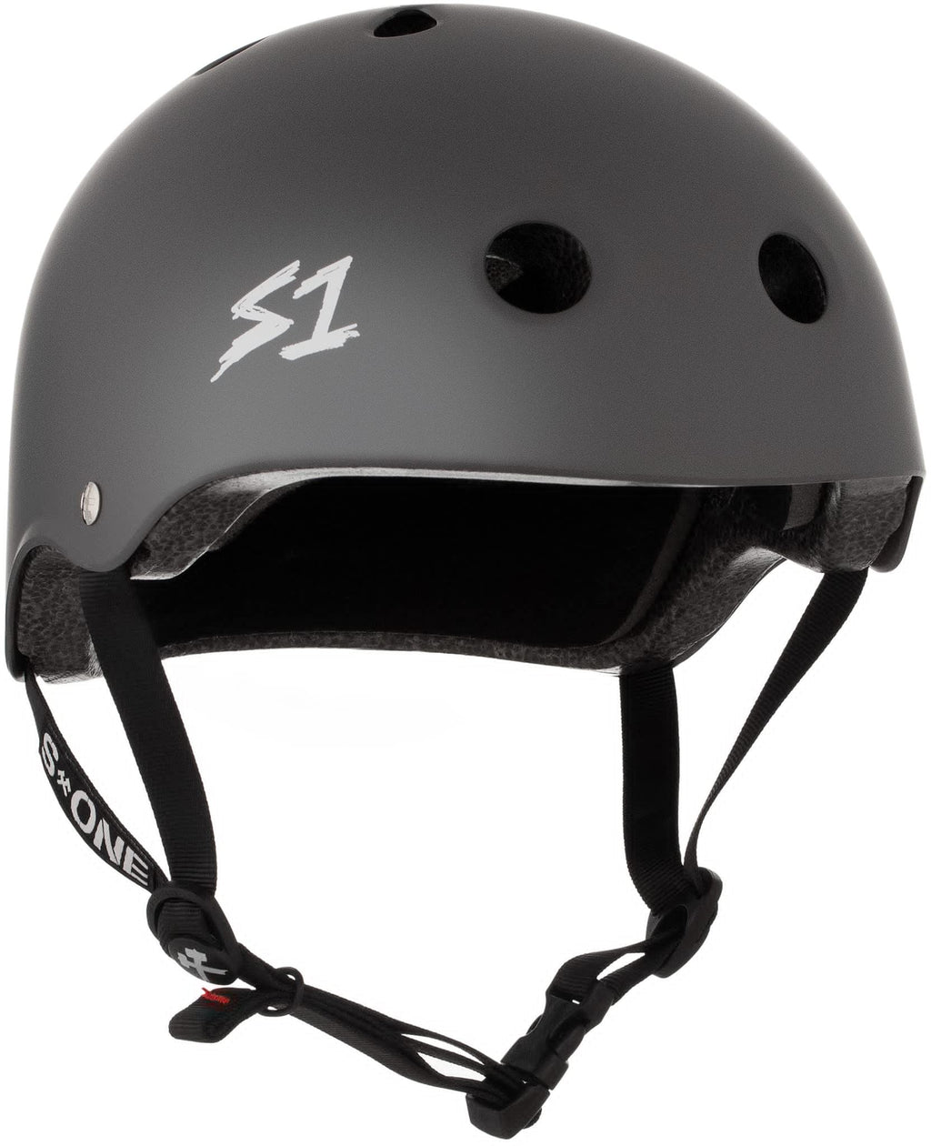 S1 Lifer Helmet for Skateboarding, BMX, and Roller Skating - EPS Fusion Foam, CPSC & ASTM Certified - Dark Grey Matte X-Large (22.5")