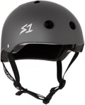 S1 Lifer Helmet for Skateboarding, BMX, and Roller Skating - EPS Fusion Foam, CPSC & ASTM Certified - Dark Grey Matte X-Large (22.5")
