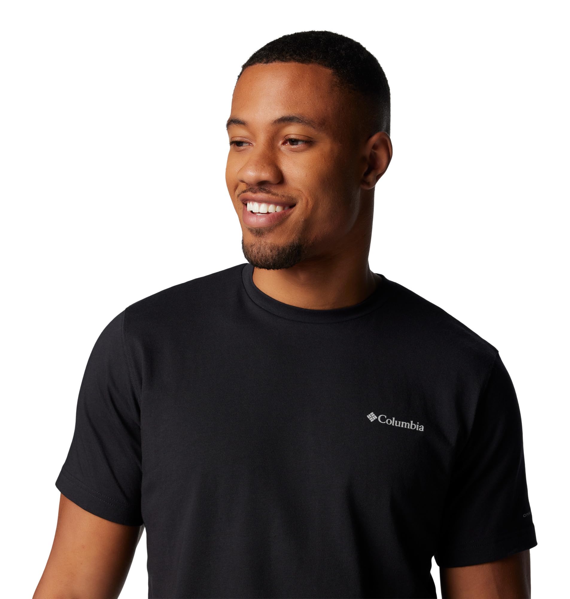 Columbia Men's Thistletown Hills Graphic Short Sleeve, White/Wanderland Graphic, 2X Tall
