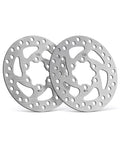 stio 120mm Scooter Brake Disc Rotor Pad 6 Holes Rounded compatible with Segway Ninebot KickScooter ZT3 Pro/MAX G3 Brake Parts 2PCS