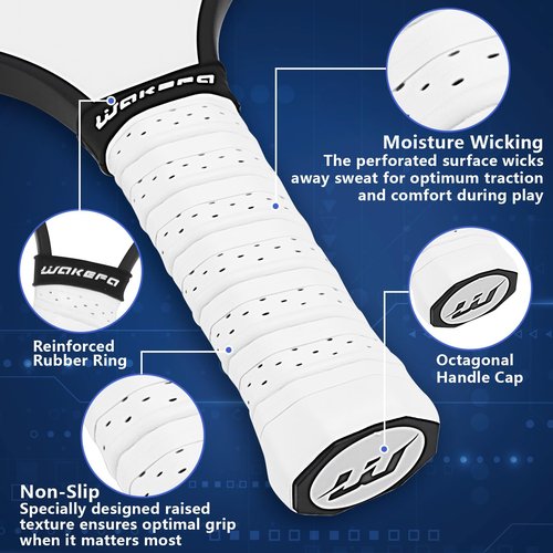 DUJORM Pickleball Paddles Set of 4,USAPA Approved Premium Pickleball Paddle,4 Indoor&Outdoor Pickleball Balls, Carrying Bag, 4 Pack Paddles,Pickleball Paddles Pack Gifts for Beginner&Pro