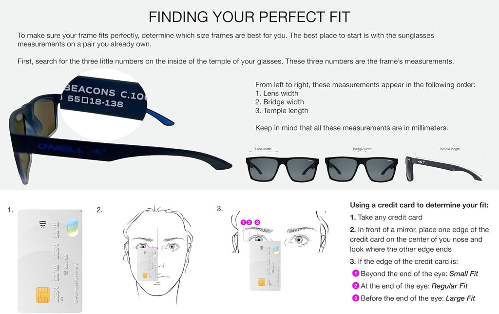 O'NEILL Sultans 2.0 Large Fit Men's Polarized Wrap Sports Sunglasses, 64 mm, UV400 Protection