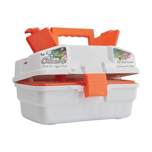 Shakespeare Customize-It Tackle Box, Kids Tackle Box with Tackle Included
