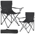 2 Pack Camping Chairs -Lightweight and Supportive Chairs for Adult and Lightweight Individuals - Compact, Durable, and Portable - Ideal for Camping, Hiking, Beach, and Picnics -Carry Bag