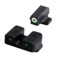 TRUGLO Tritium Pro Glow-in-the-Dark Handgun Night Sights for Springfield XD Series, White Rear