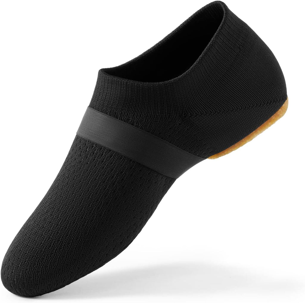 SANGEESON Jazz Shoes - Slip-On Dance Footwear for Men & Women | Comfortable & Stylish Design