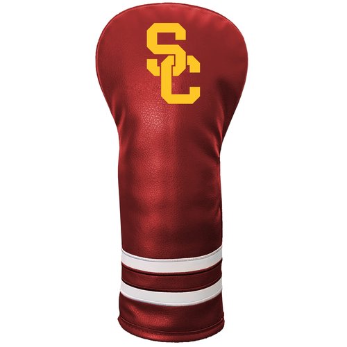 Team Golf NCAA Southern California Vintage Fairway Headcover - Printed, Fits All Fairway, Hybrid and Utility Clubs