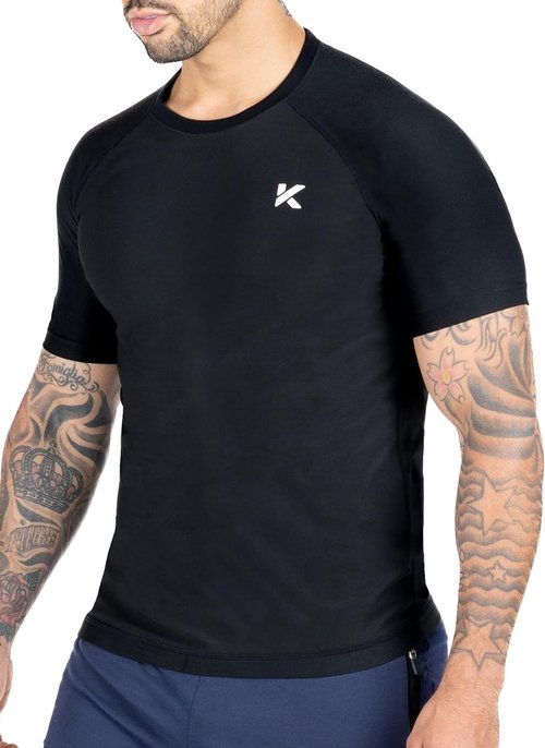 Kewlioo Sauna Shirt for Men - Heat-Trapping Sweat Vest | Compression Workout Suit for Gym