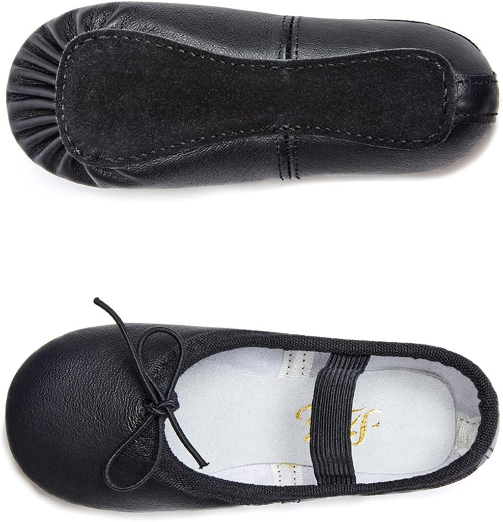 Stelle Ballet Shoes for Girls - Genuine Leather Dance Slippers for Toddlers & Kids | Stylish Comfort