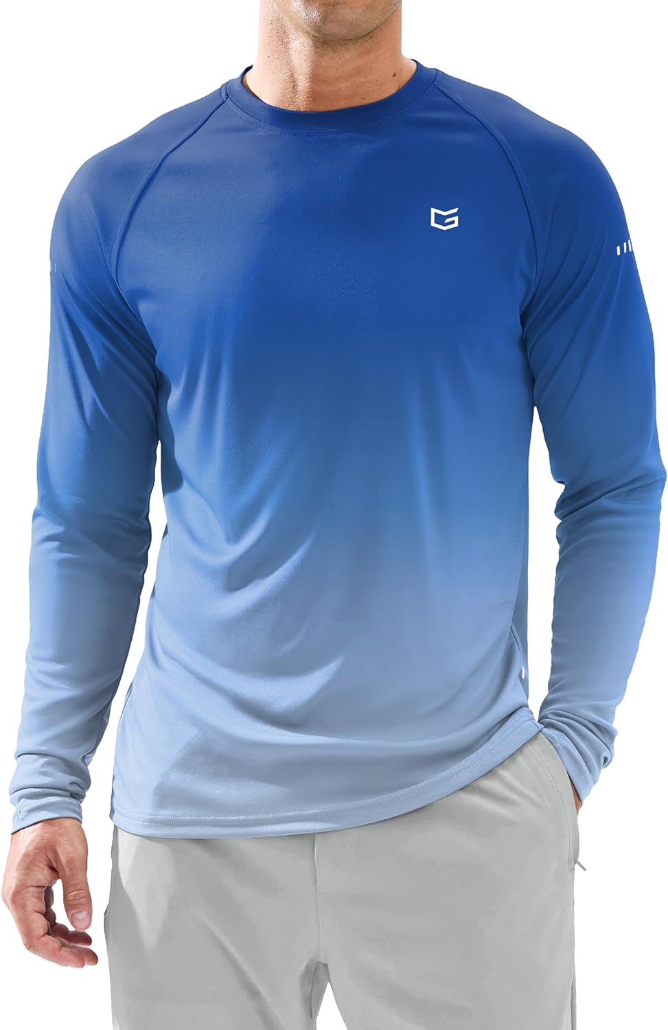 Skiennix Men's Long Sleeve Sun Protection Shirt - UPF 50+ for Maximum UV Defense
