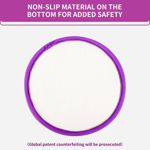 ECOESPTI Yoga Knee Pad, 1.57 Inch Thick, Memory Foam and EPE Foam, for Knees Elbows Wrist Hands Head Yoga Pilates Work Out Kneeling Pad, Exercise Mat 2 purple