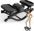 HOTWAVE Rock Stepper - Low Impact Side-to-Side Exercise Machine with Oversized Pedals | 350lbs Capacity