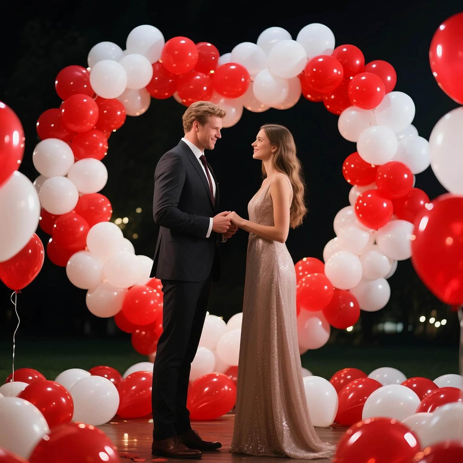 Red Balloon 110pcs - 12 Inch Red Latex Balloons for Birthday, Valentine's Day & Weddings | Includes 2 Ribbons