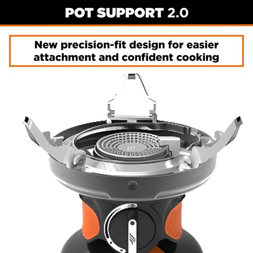 Jetboil Pot Support 2.0 with Foldable Arms for 2025 Jetboil Camp Stove Models, New for 2025