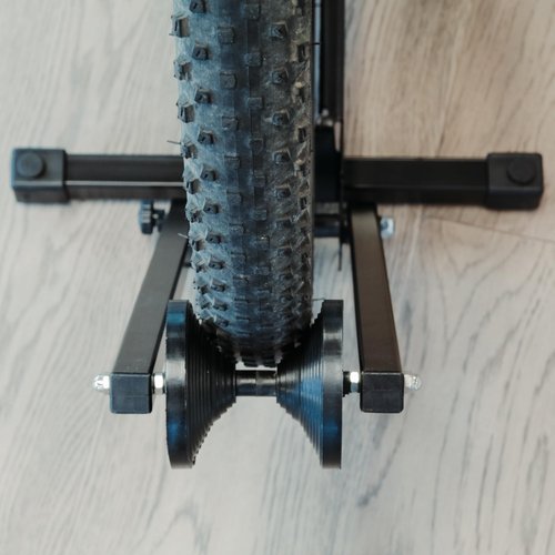 Lumintrail Bike Floor Foldable Storage Stand for Mountain and Road Bicycle Indoor Outdoor Garage Storage