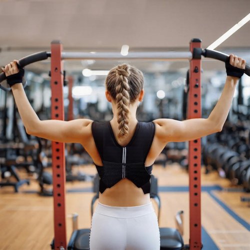 Weighted Vest for Men and Women, Silicone-Iron Fill Even Weight, Adjustable Workout Weight Vest with Reflective Stripes & Phone Pocket, 8lb for Walking Running Jogging Fitness Cardio Training, Black