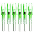 CosiComu GT Lighted Nocks for Arrows with .246 Inside Diameter Bolts with ON/Off Switch Light up Knocks Compound Bow LED Arrow Nocks for Hunting Shooting 6-Pack