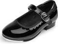 Stelle Tap Shoes for Girls - Easy Strap Scallop Design | Perfect for Toddlers to Big Kids