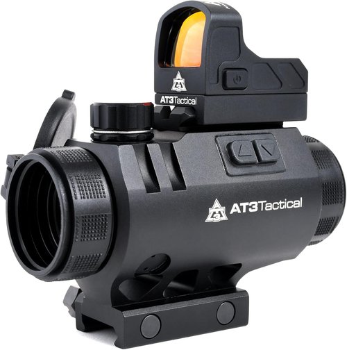 AT3™ 3XP ARO Combo Kit - 3X Prism Scope & Red Dot Reflex Sight for Precision Shooting