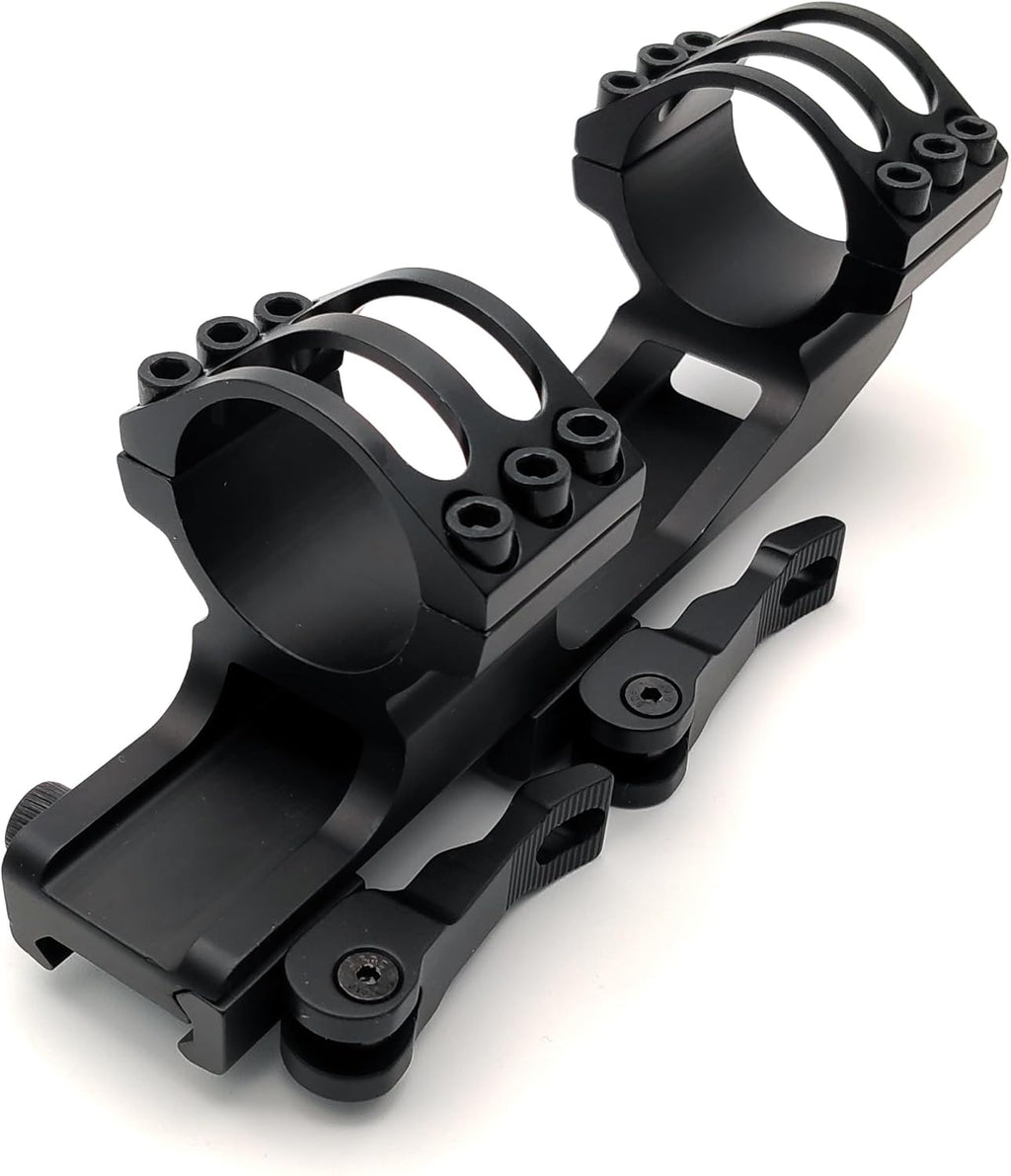 Skiennix Cantilever Scope Mount - 1 Inch/30mm Picatinny Weaver Rings with Quick Release