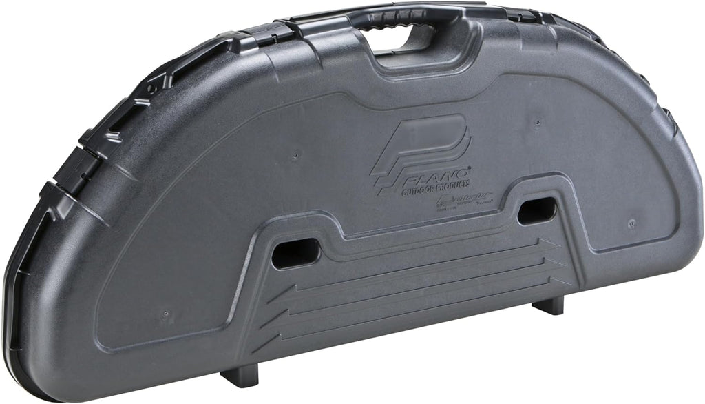 Plano Protector Compact Bow Case - Hard Black Bow Case for Up to Five Arrows | Anti-Crush Archery Storage