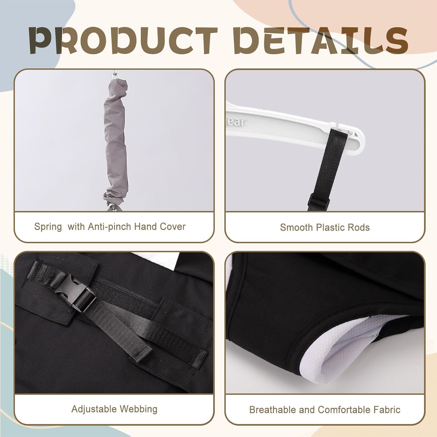 2-in-1 Baby Jumper by [Brand Name] - Versatile Indoor/Outdoor Use, Foldable Stand, Black